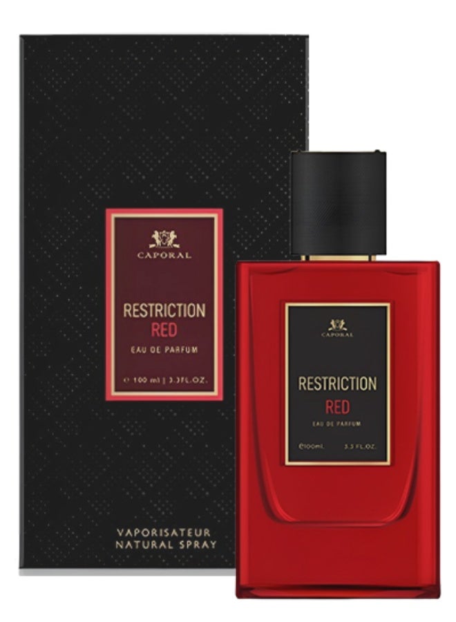 كابورال 9 قطع عطر ريستركشن ريد للرجال 100 مل - Image 2